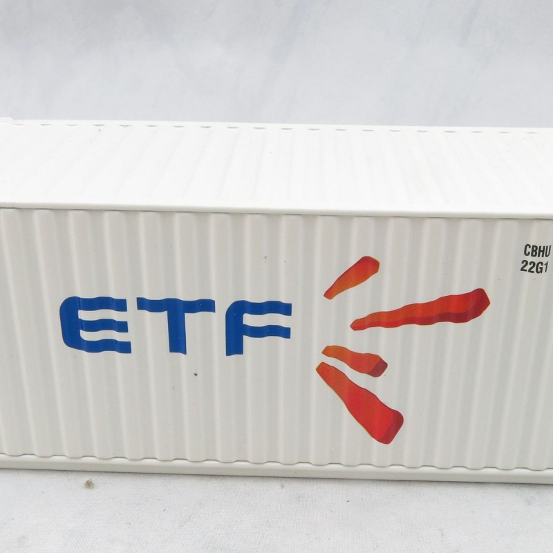 NZG 875/10 - 20ft Sea Container EFT - Scale 1:50