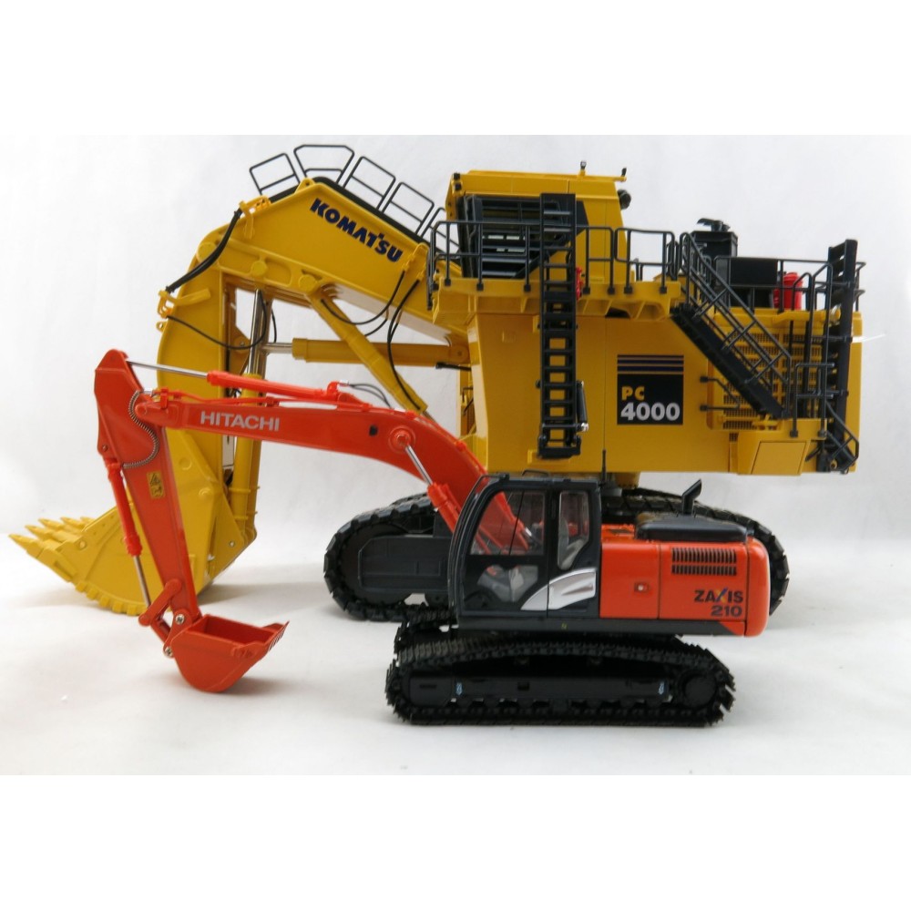 NZG 933 - Komatsu PC 4000 Hydraulic Front Shovel Mining Excavator - Scale 1:50
