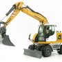 NZG 9431 LIEBHERR A918 COMPACT LITRONIC Hydraulic Mobile Wheeled Excavator New Design - Scale 1:50