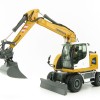 NZG 9431 LIEBHERR A918 COMPACT LITRONIC Hydraulic Mobile Wheeled Excavator New Design - Scale 1:50