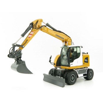 NZG 9431 LIEBHERR A918 COMPACT LITRONIC Hydraulic Mobile Wheeled Excavator New Design - Scale 1:50