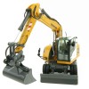 NZG 9431 LIEBHERR A918 COMPACT LITRONIC Hydraulic Mobile Wheeled Excavator New Design - Scale 1:50