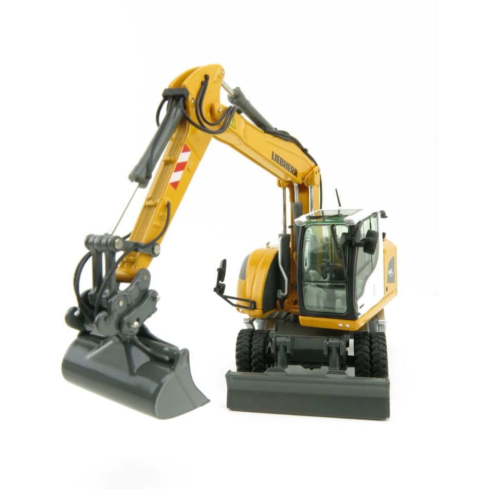 NZG 9431 LIEBHERR A918 COMPACT LITRONIC Hydraulic Mobile Wheeled Excavator New Design - Scale 1:50