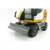 NZG 9431 LIEBHERR A918 COMPACT LITRONIC Hydraulic Mobile Wheeled Excavator New Design - Scale 1:50