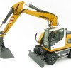 NZG 9431 LIEBHERR A918 COMPACT LITRONIC Hydraulic Mobile Wheeled Excavator New Design - Scale 1:50
