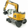 NZG 9431 LIEBHERR A918 COMPACT LITRONIC Hydraulic Mobile Wheeled Excavator New Design - Scale 1:50