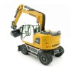 NZG 9431 LIEBHERR A918 COMPACT LITRONIC Hydraulic Mobile Wheeled Excavator New Design - Scale 1:50