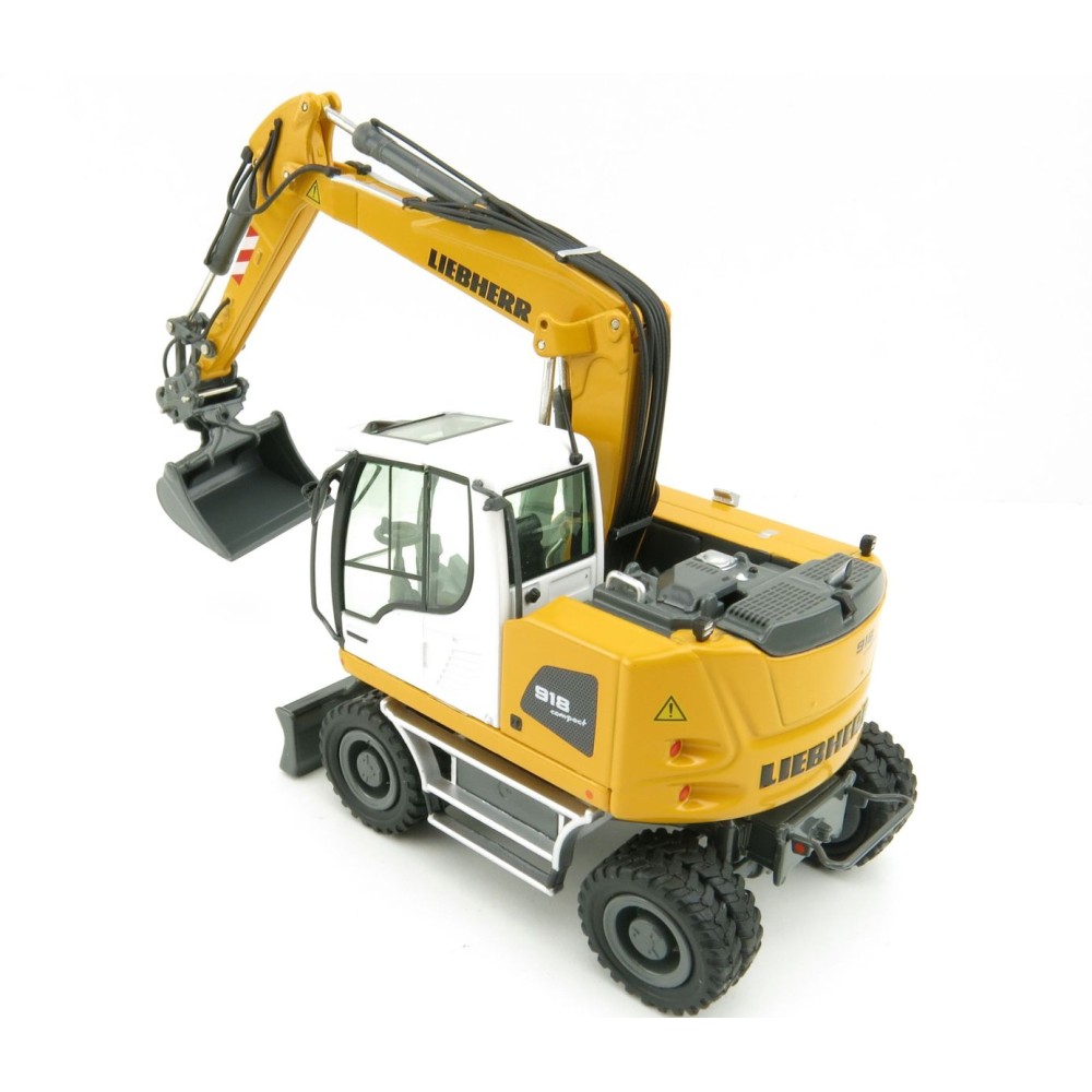 NZG 9431 LIEBHERR A918 COMPACT LITRONIC Hydraulic Mobile Wheeled Excavator New Design - Scale 1:50