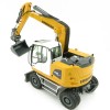 NZG 9431 LIEBHERR A918 COMPACT LITRONIC Hydraulic Mobile Wheeled Excavator New Design - Scale 1:50