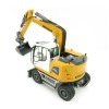 NZG 9431 LIEBHERR A918 COMPACT LITRONIC Hydraulic Mobile Wheeled Excavator New Design - Scale 1:50
