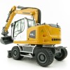 NZG 9431 LIEBHERR A918 COMPACT LITRONIC Hydraulic Mobile Wheeled Excavator New Design - Scale 1:50