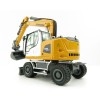 NZG 9431 LIEBHERR A918 COMPACT LITRONIC Hydraulic Mobile Wheeled Excavator New Design - Scale 1:50