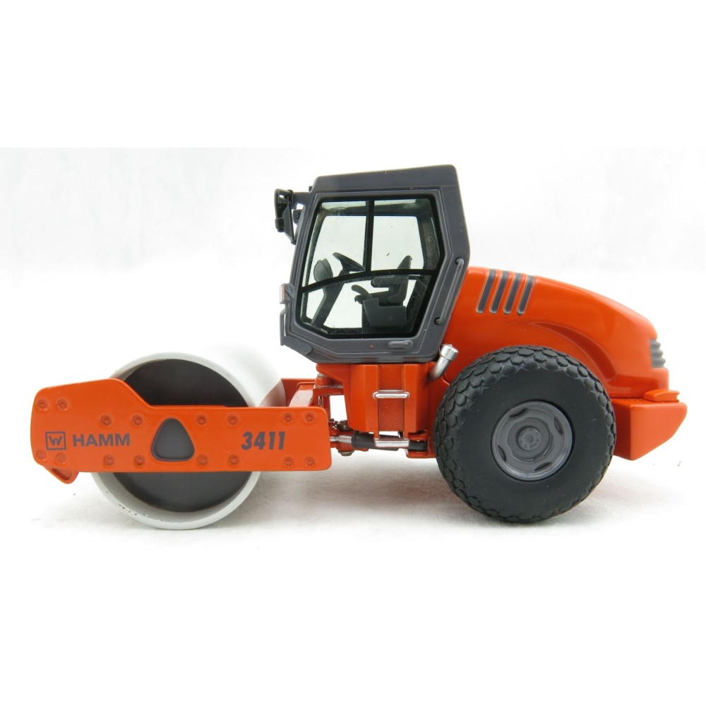 NZG 969 Hamm 3411 Compactor with Vibratory Roller Drum  - Scale 1:50