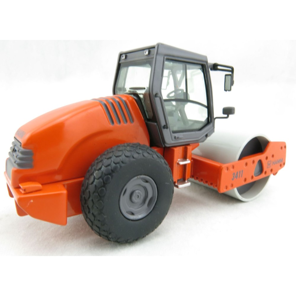 NZG 969 Hamm 3411 Compactor with Vibratory Roller Drum  - Scale 1:50