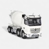 NZG 993 Mercedes-Benz Arocs 8x4 Truck with Cement Concrete Mixer White - Scale 1:50