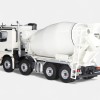 NZG 993 Mercedes-Benz Arocs 8x4 Truck with Cement Concrete Mixer White - Scale 1:50