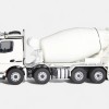 NZG 993 Mercedes-Benz Arocs 8x4 Truck with Cement Concrete Mixer White - Scale 1:50