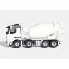 NZG 993 Mercedes-Benz Arocs 8x4 Truck with Cement Concrete Mixer White - Scale 1:50