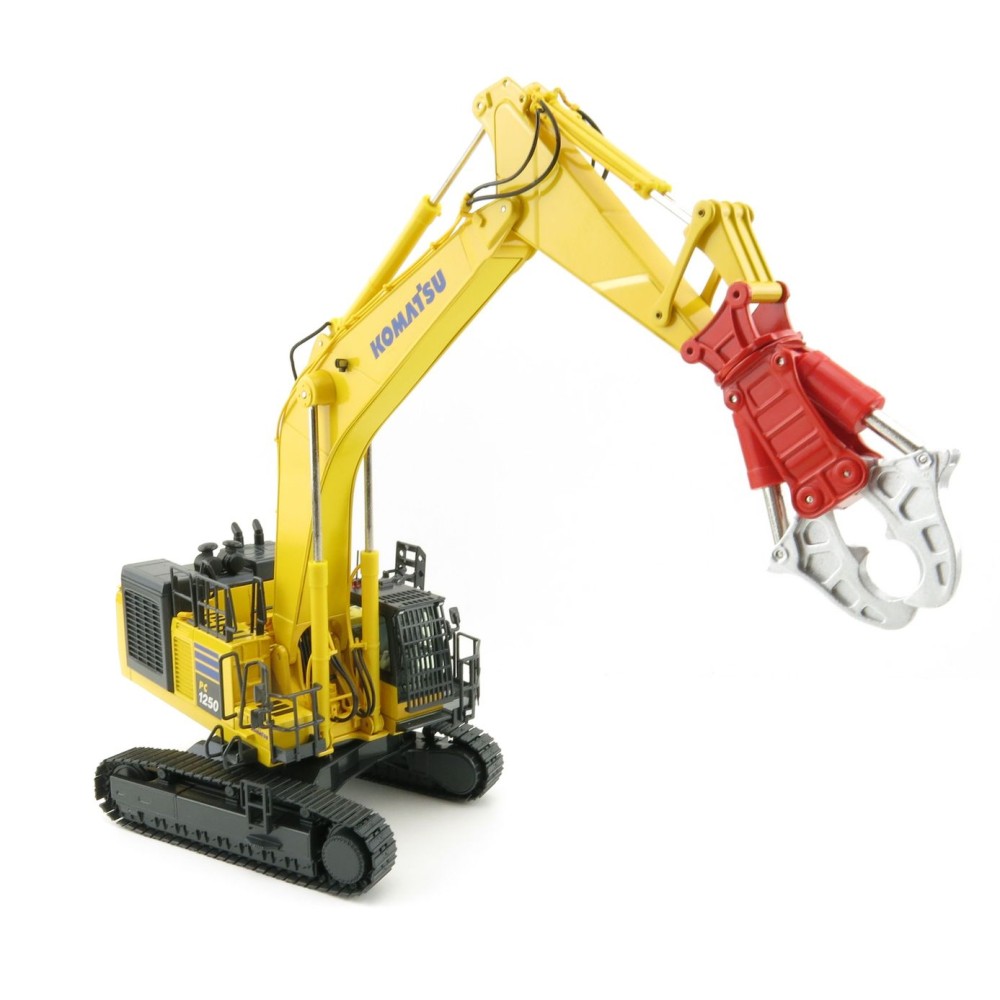 NZG 9991 - Komatsu PC 1250 LC-11 Tracked Excavator with Demolition Equipment 1:50