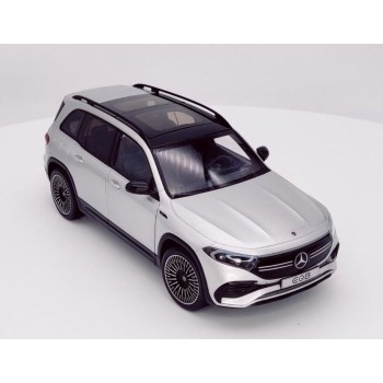 NZG Models - 2021 Mercedes-Benz EQB Class Iridium Silver Metallic - Scale 1:18