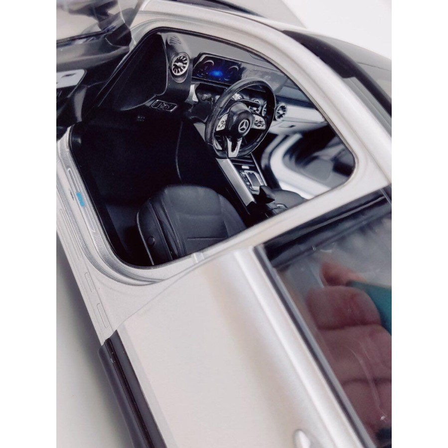 NZG Models - 2021 Mercedes-Benz EQB Class Iridium Silver Metallic - Scale 1:18