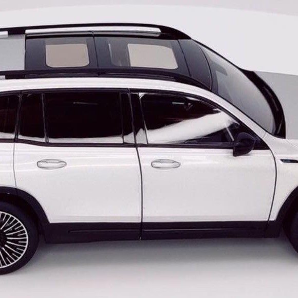 NZG Models - 2021 Mercedes-Benz EQB Class Iridium Silver Metallic - Scale 1:18