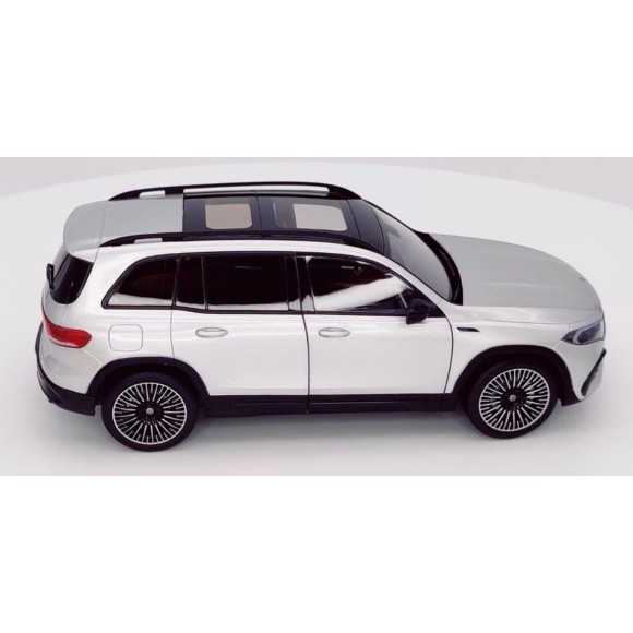 NZG Models - 2021 Mercedes-Benz EQB Class Iridium Silver Metallic - Scale 1:18