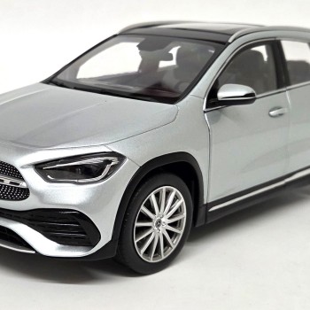 Z-Models - 2020 Mercedes-Benz GLA Class Iridium Silver Metallic - Scale 1:18