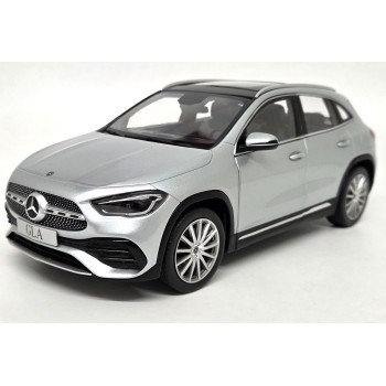 Z-Models - 2020 Mercedes-Benz GLA Class Iridium Silver Metallic - Scale 1:18