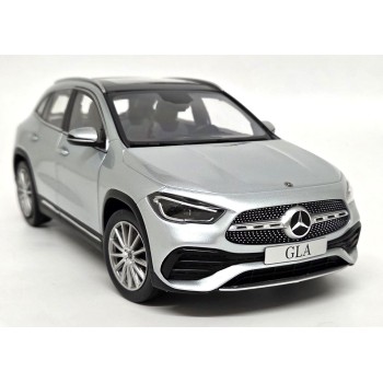 Z-Models - 2020 Mercedes-Benz GLA Class Iridium Silver Metallic - Scale 1:18