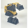 Norscot 55102 Caterpillar CAT 247B2 Multi Terrain Loader + Work Tools Scale 1:32