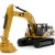 Norscot 55199 Caterpillar Cat 330D L Hydraulic Excavator with Metal Tracks Scale 1:50