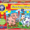 Orchard Toys - First Farm Friends - 2x12 Piece Puzzle