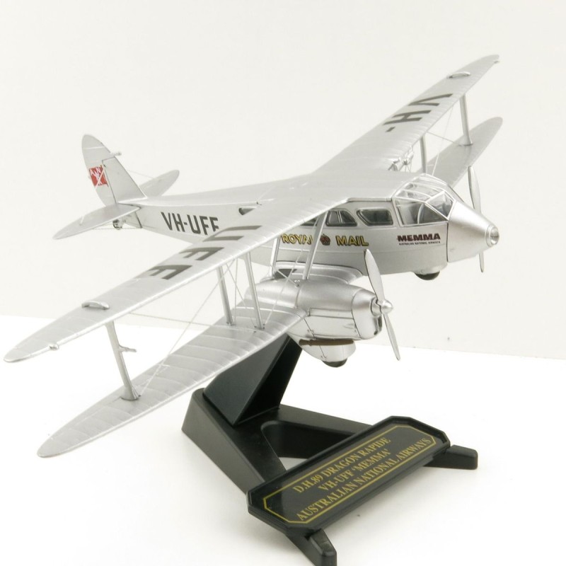 OXFORD 72DR013 DH Dragon Rapide VH-UFF Australian National Airways 1:72 Scale