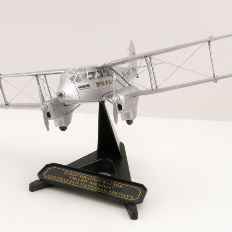 OXFORD 72DR013 DH Dragon Rapide VH-UFF Australian National Airways 1:72 Scale