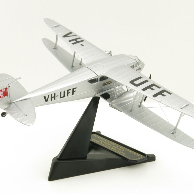 OXFORD 72DR013 DH Dragon Rapide VH-UFF Australian National Airways 1:72 Scale