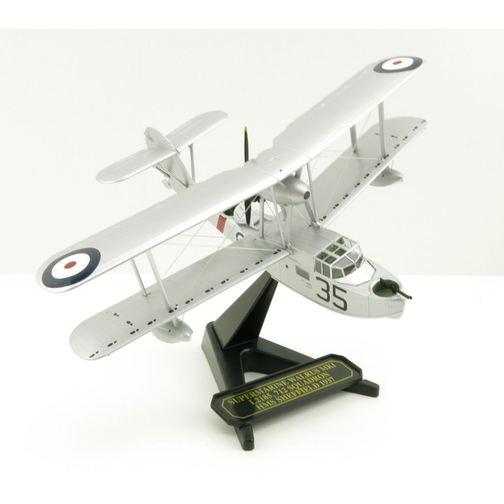 OXFORD 72SW005 Supermarine Walrus L2185 712 SQN HMS Sheffield 1937 1:72 Scale