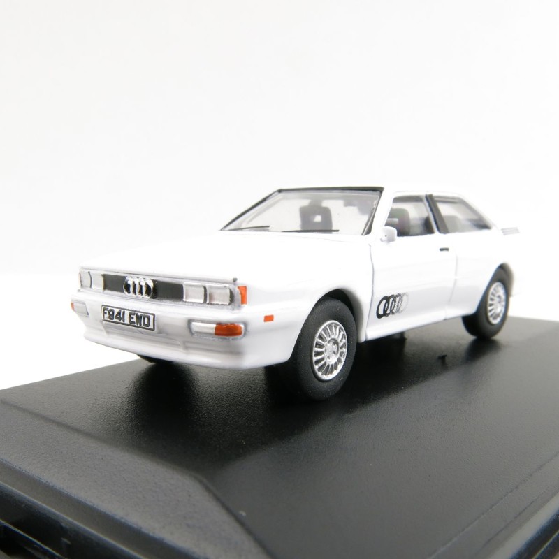OXFORD 76AQ002 Audi Quattro Alpine White 1:76 Scale