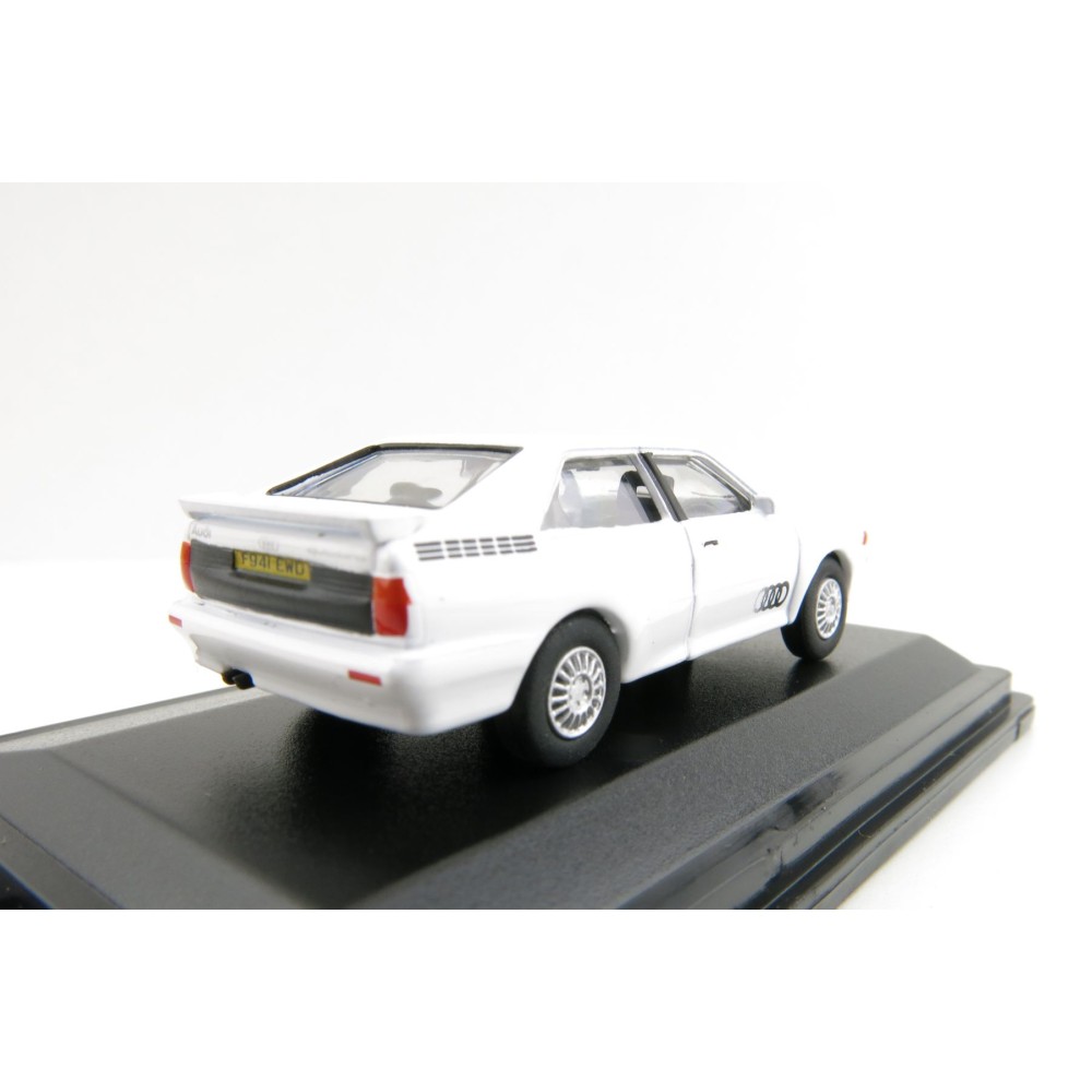 OXFORD 76AQ002 Audi Quattro Alpine White 1:76 Scale