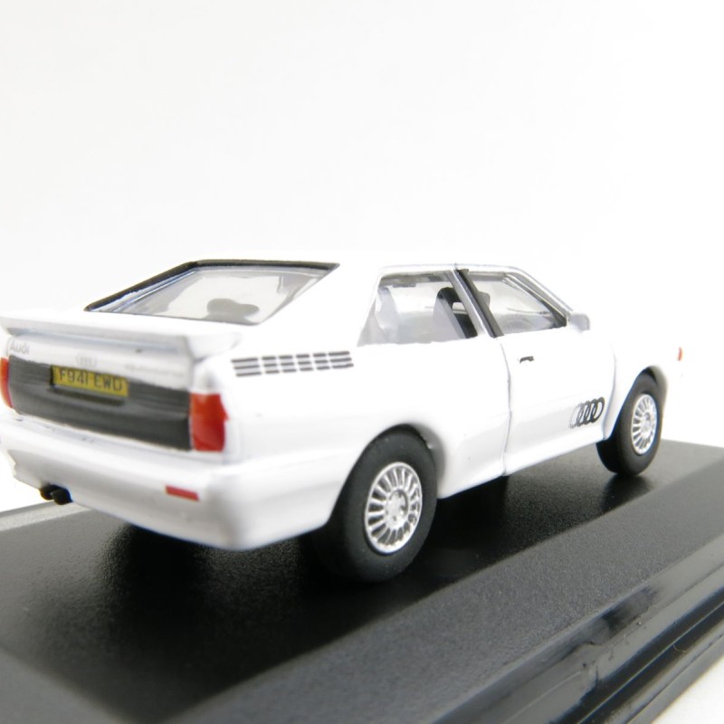 OXFORD 76AQ002 Audi Quattro Alpine White 1:76 Scale