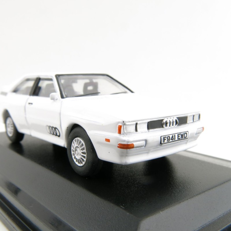 OXFORD 76AQ002 Audi Quattro Alpine White 1:76 Scale