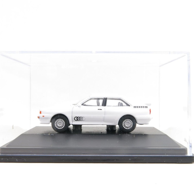 OXFORD 76AQ002 Audi Quattro Alpine White 1:76 Scale