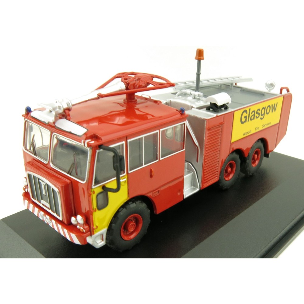OXFORD 76TN006 Thornycroft Nubian Fire Engine Glasgow Airport Fire Services 1:76 Scale