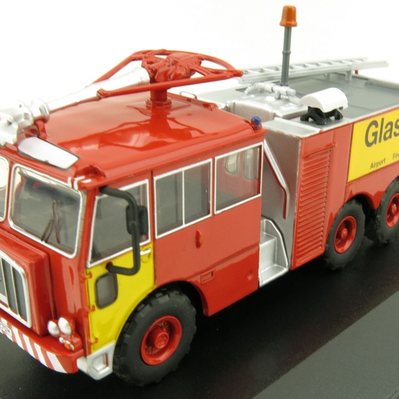 OXFORD 76TN006 Thornycroft Nubian Fire Engine Glasgow Airport Fire Services 1:76 Scale