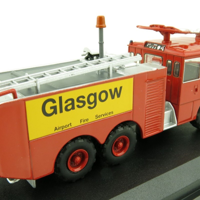 OXFORD 76TN006 Thornycroft Nubian Fire Engine Glasgow Airport Fire Services 1:76 Scale
