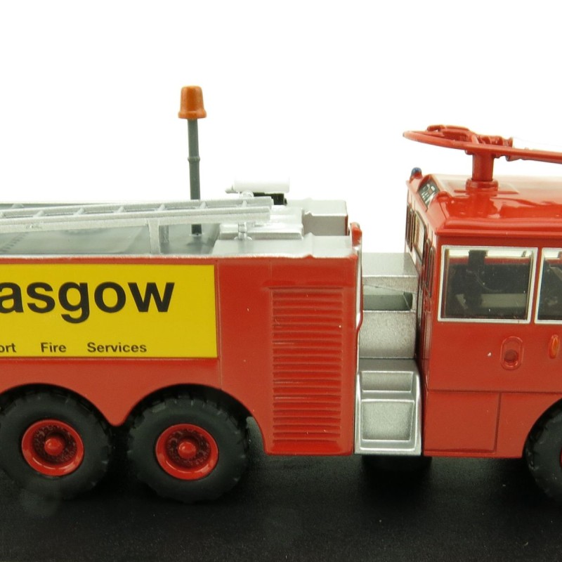 OXFORD 76TN006 Thornycroft Nubian Fire Engine Glasgow Airport Fire Services 1:76 Scale
