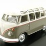 OXFORD 76VWS009 VW T1 Samba Bus - Mouse Grey and Pearl White 1:76 Scale