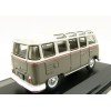 OXFORD 76VWS009 VW T1 Samba Bus - Mouse Grey and Pearl White 1:76 Scale
