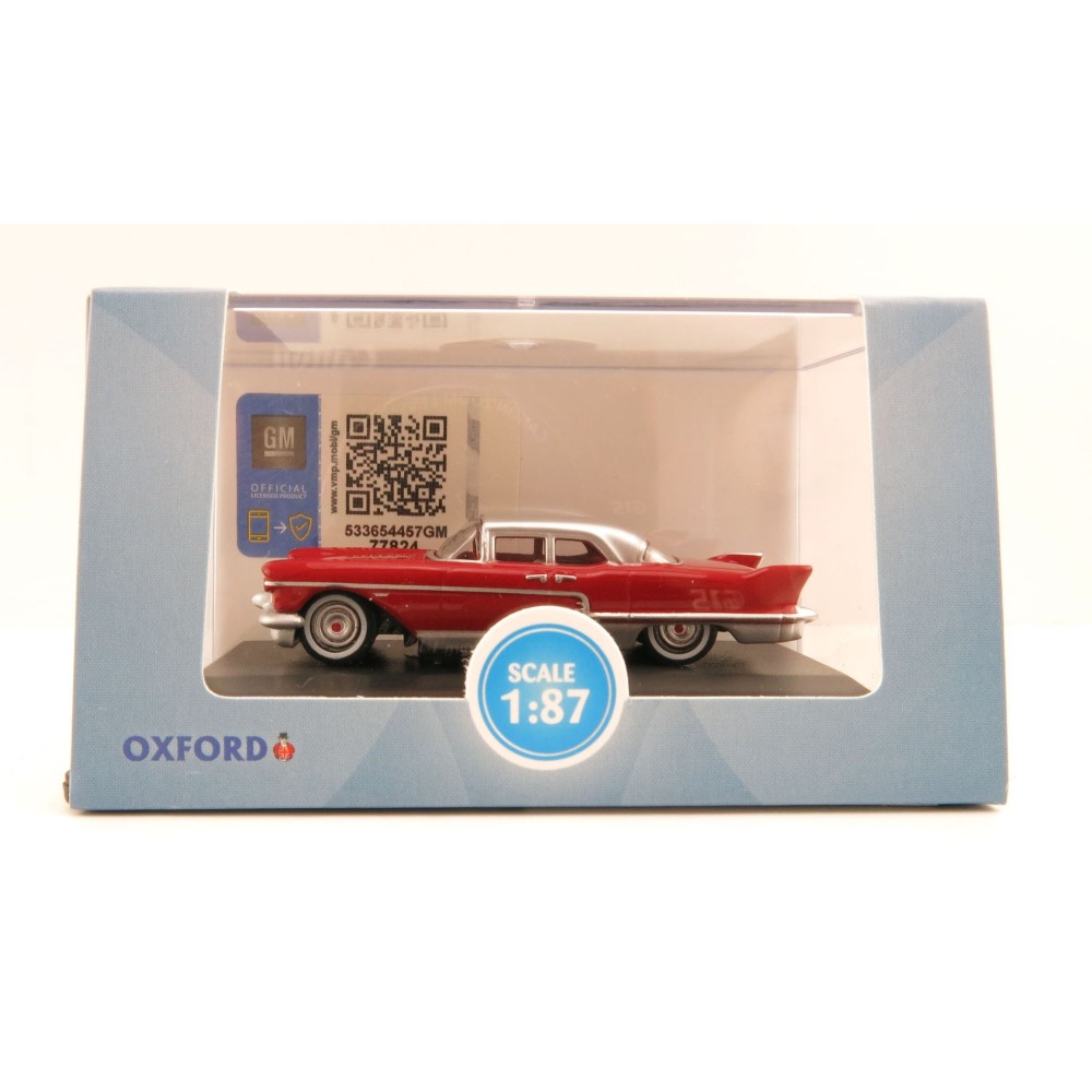 OXFORD 87CE57002 Cadillac Eldorado Brougham 1957 Dakota Red 1:87 Scale