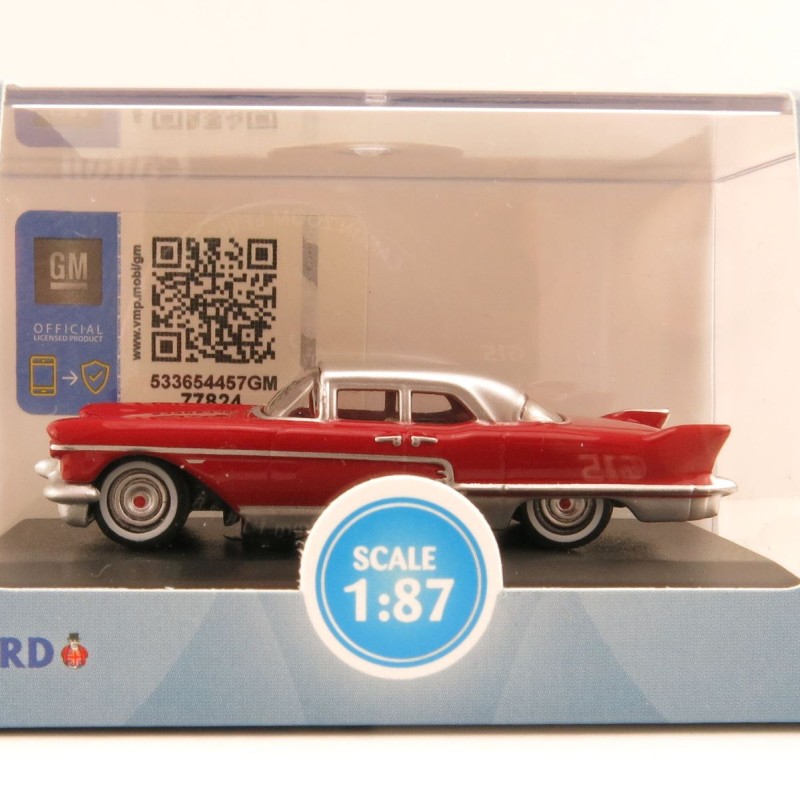 OXFORD 87CE57002 Cadillac Eldorado Brougham 1957 Dakota Red 1:87 Scale